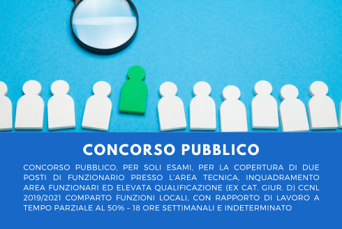 CONCORSO PUBBLICO