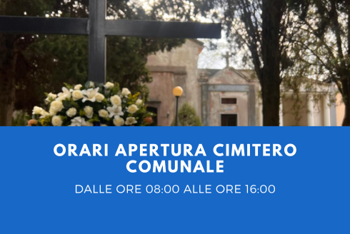 Orario apertura cimitero comunale