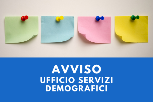 AVVISO CHIUSURA UFFICIO