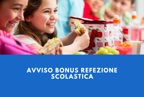 AVVISO BONUS REFEZIONE SCOLASTICA
